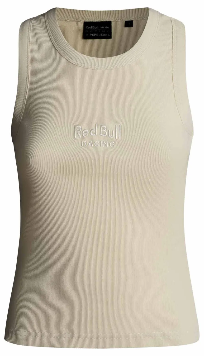 Pepe Jeans Classic Logo Tank Top Donna Cotone Elasticizzato