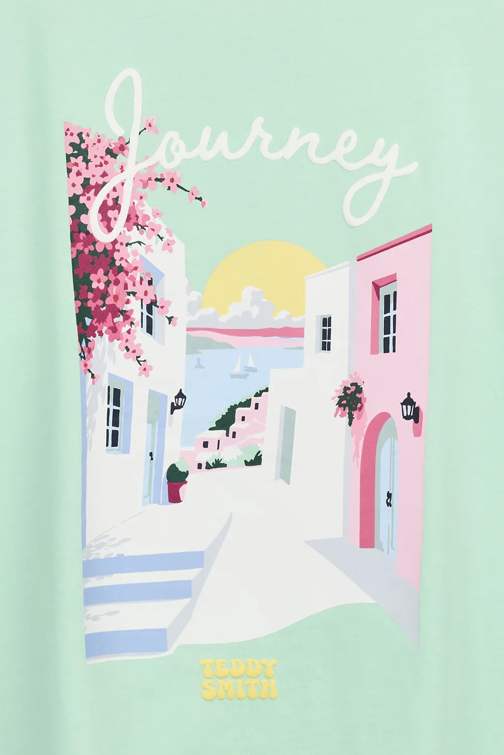 Teddy Smith T-Ally MC maglietta donna verde menta
