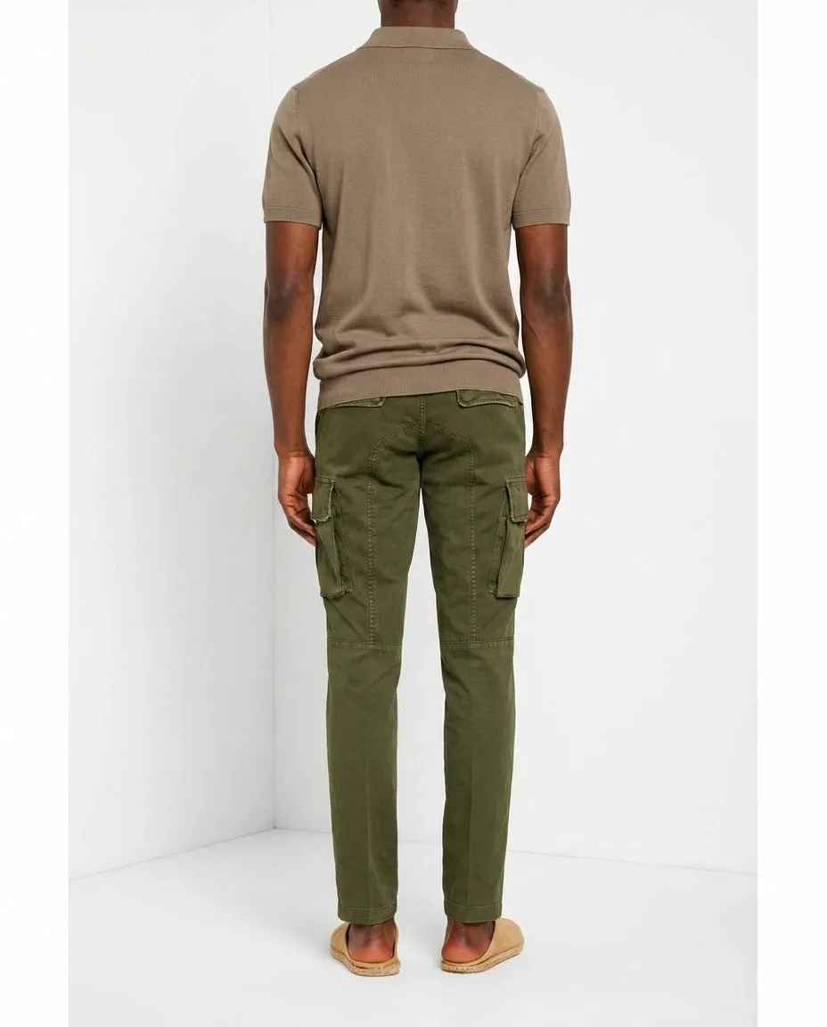 Mason's Chile cargo uomo verde bosco extra slim