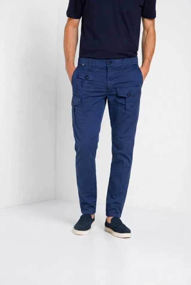 Mason's George Coolpocket cargo uomo blu royal