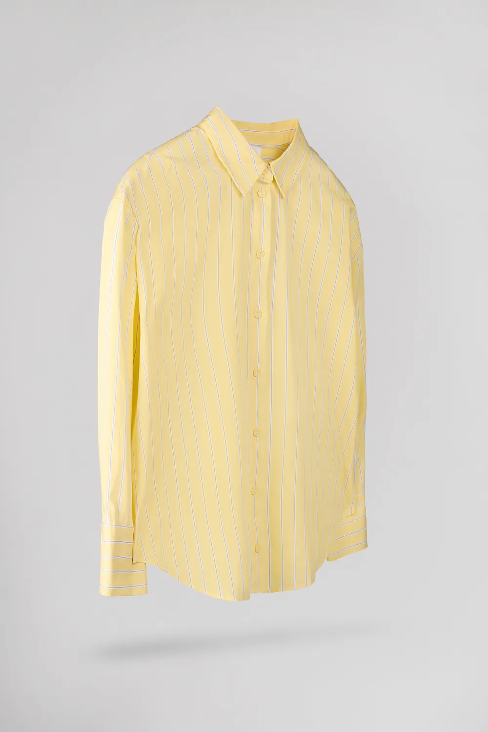Teddy Smith C-Charlina Jaune Citron camicia oversize gialla