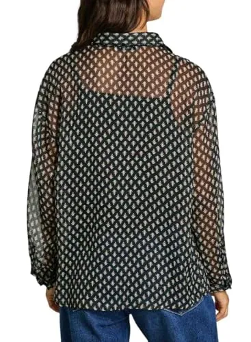 Pepe Jeans Samantha Camicia Donna M Chiffon con Canotta