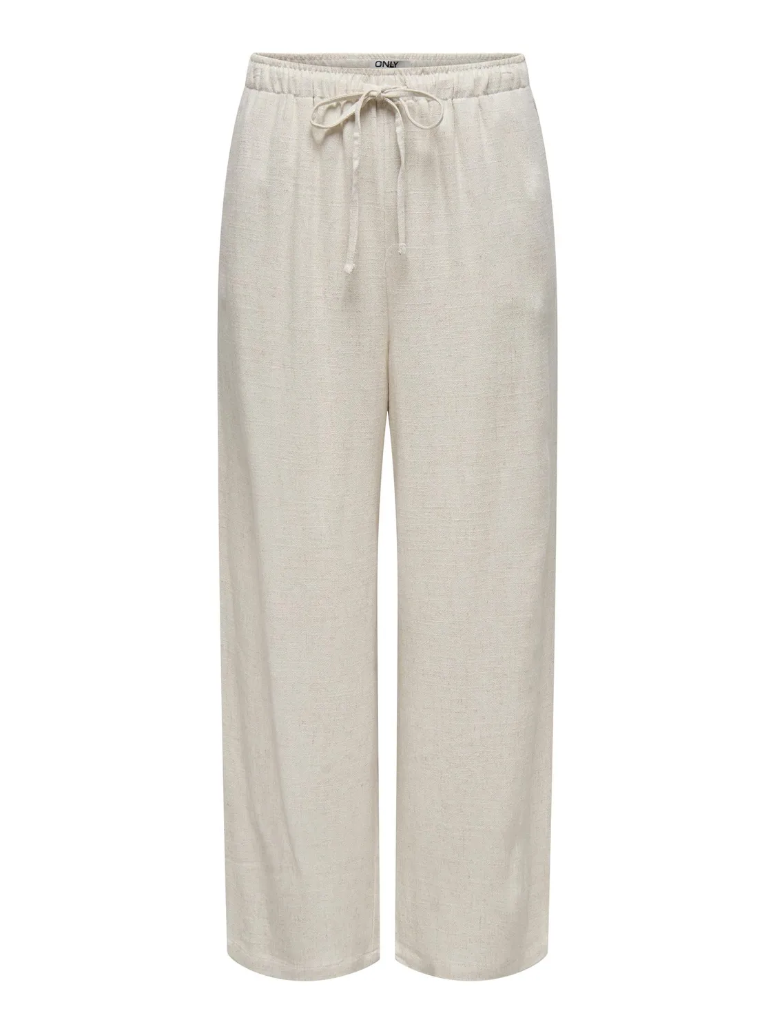ONLY Pantaloni Donna Elastico Vita con Coulisse Neri