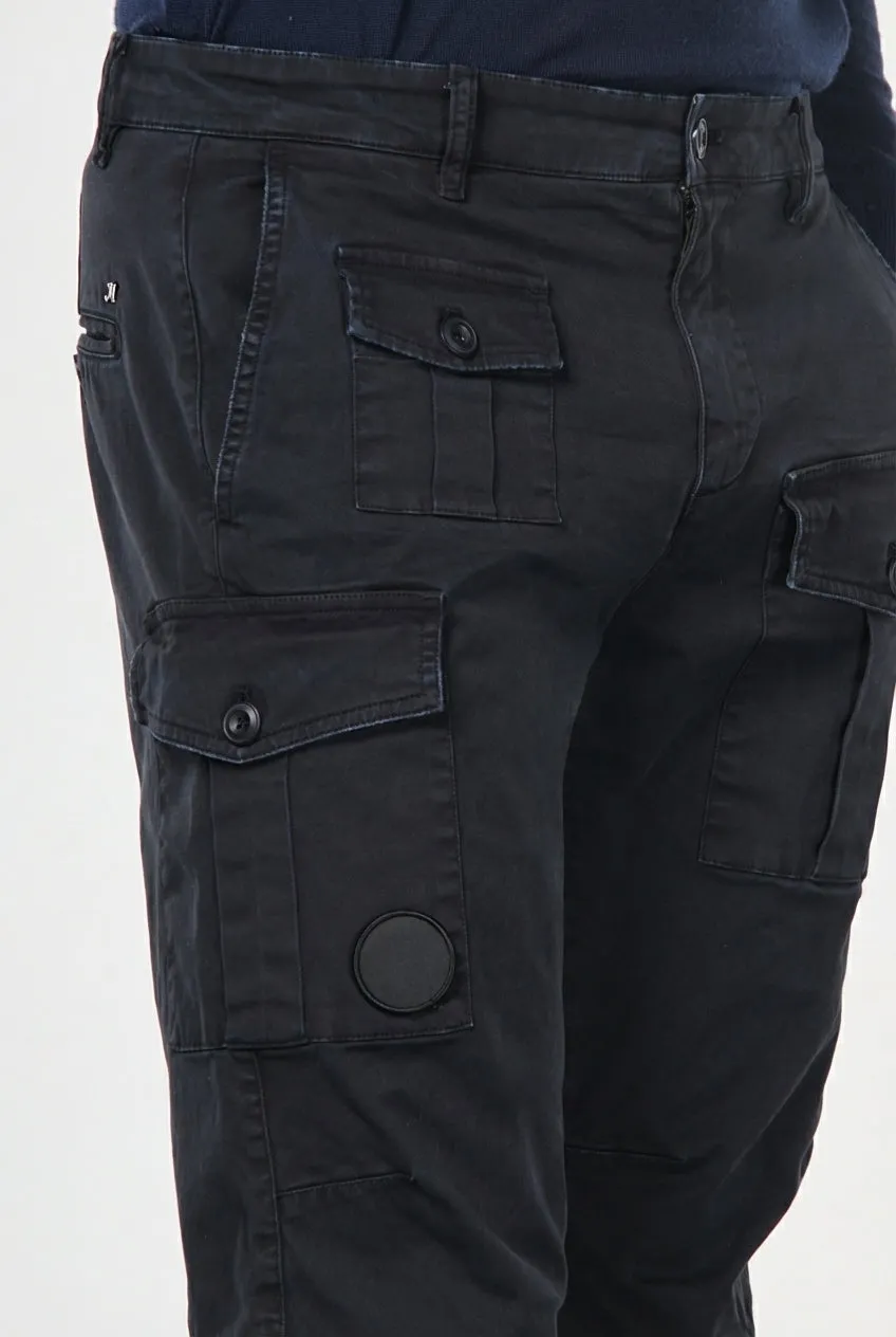 Mason's George Coolpocket cargo uomo blu notte carrot