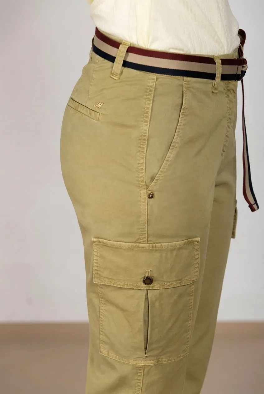 Mason's Marlene Cargo cargo donna verde acido