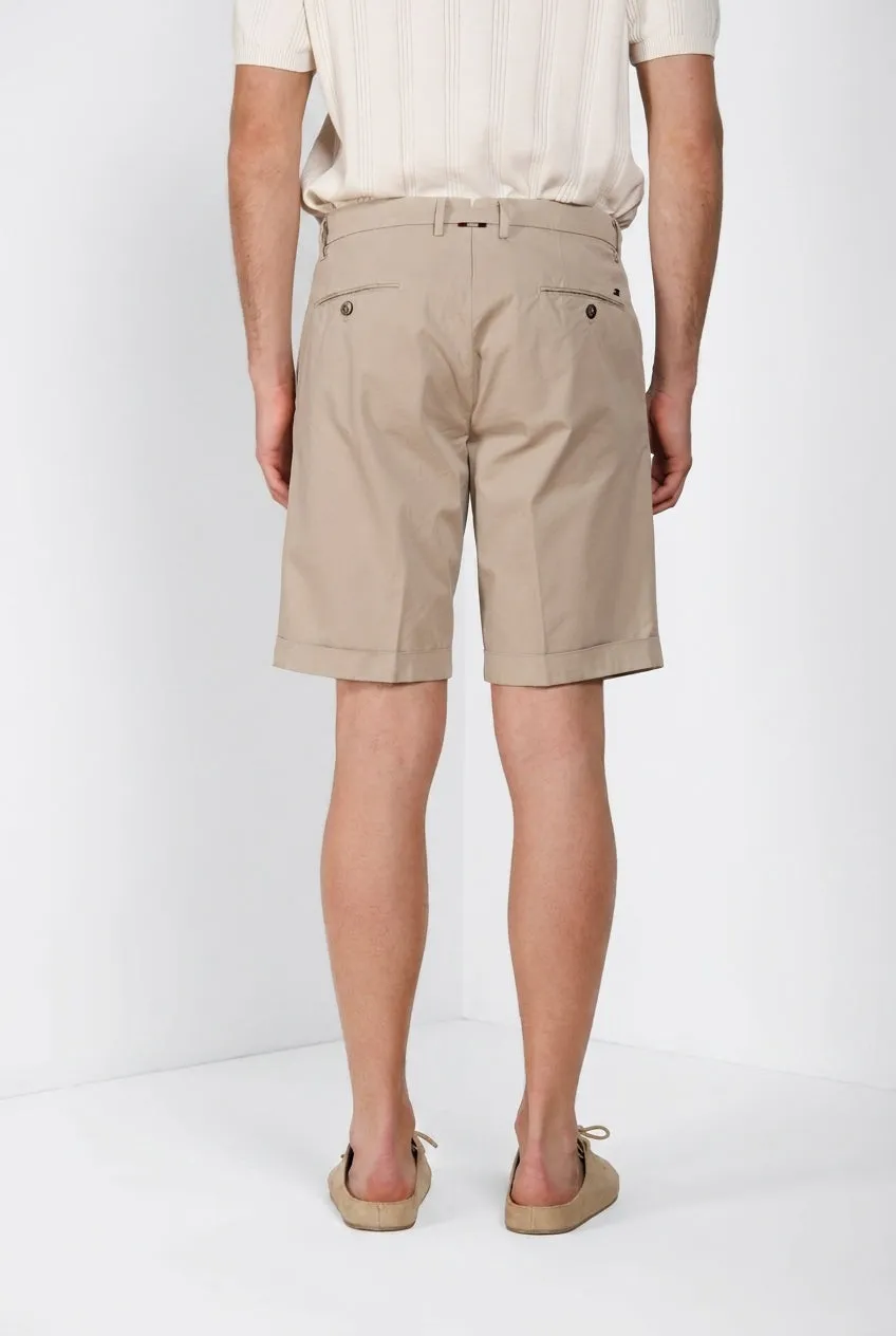 Mason's New York 2 Pinces bermuda uomo beige chiaro
