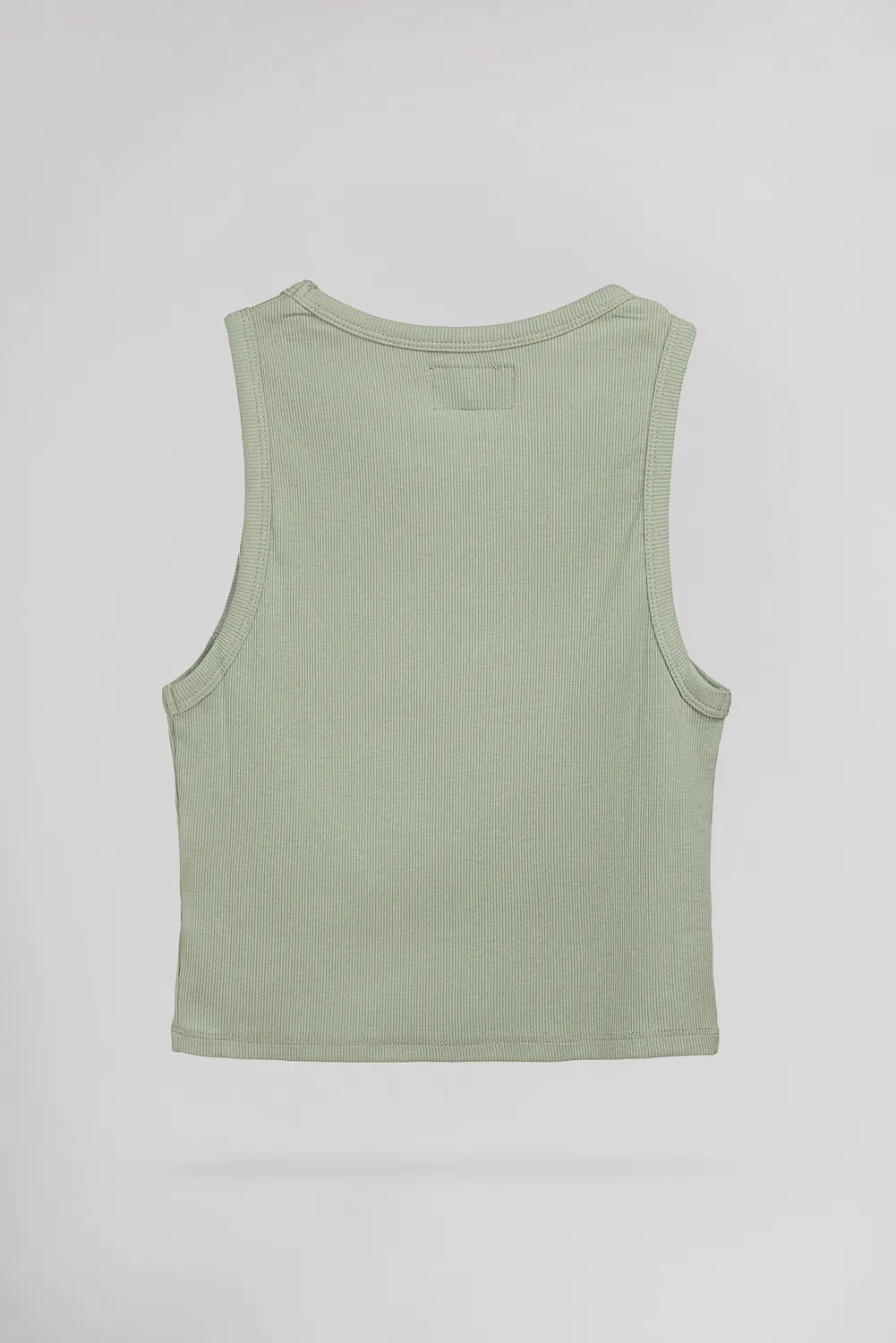 Teddy Smith Deb Us Rib top donna verde iceberg coste