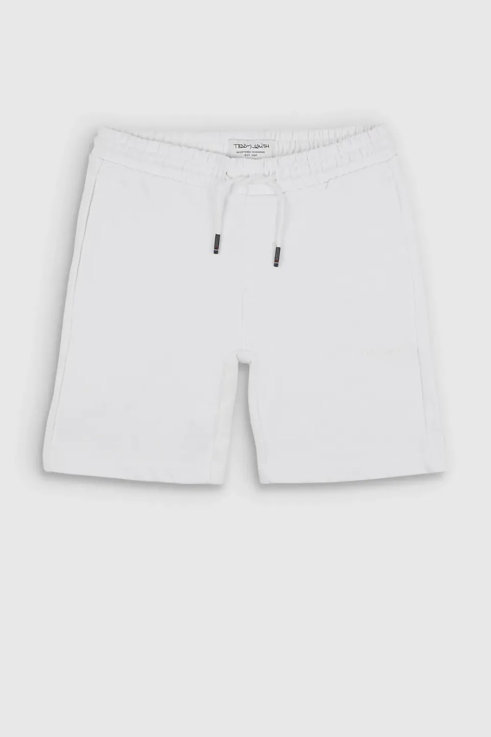Teddy Smith S-Narky SH bermuda bianco ragazzo felpato