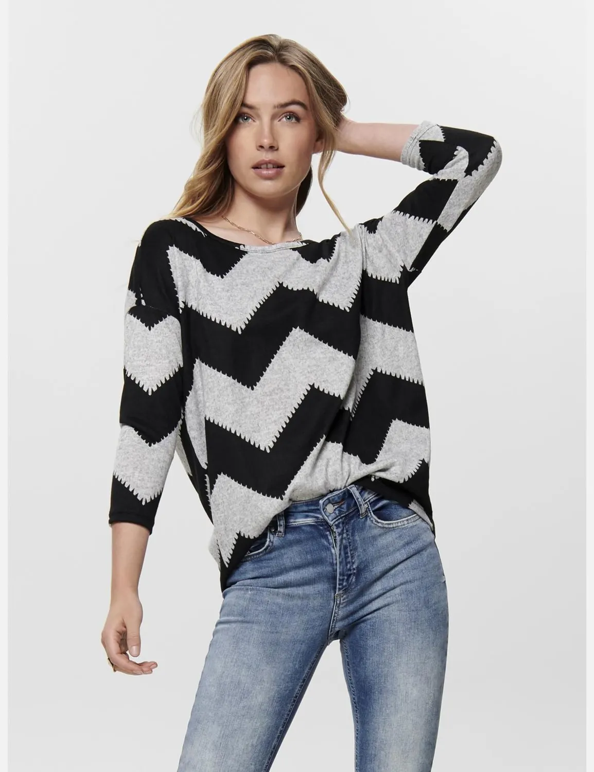 Only Onlelcos 4/5 Maglia Donna Maniche Lunghe Morbida