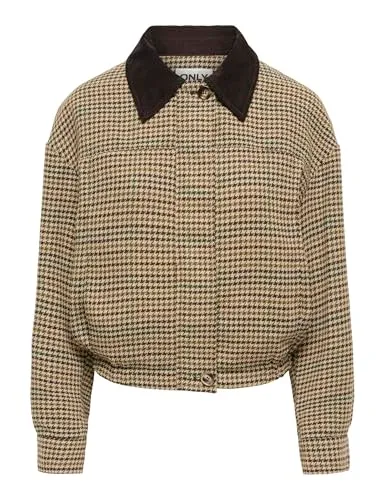 ONLY Onlemila bomber check donna M quadri
