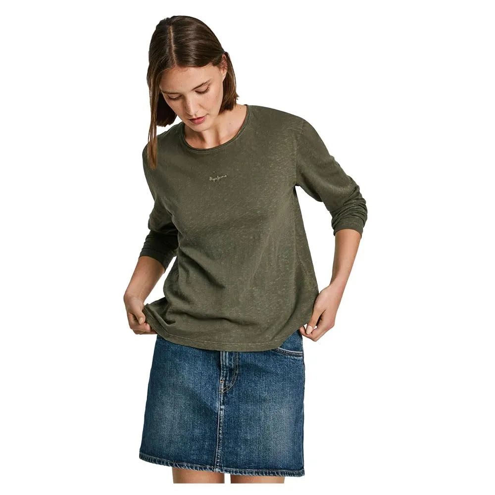 Pepe Jeans Floren T-Shirt donna manica lunga M