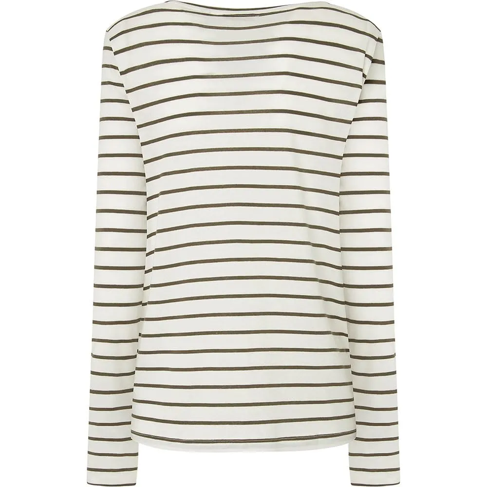 Pepe Jeans Finna T-Shirt Donna M Bianca a Righe