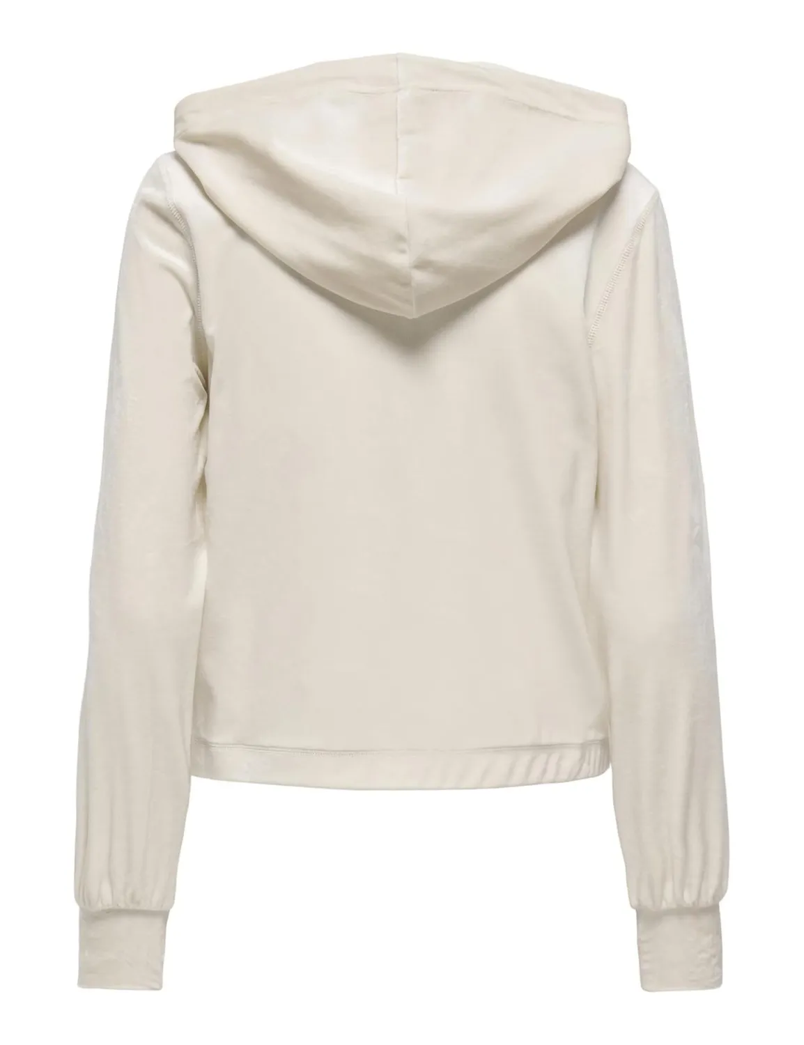 ONLY ONLREBEL felpa donna zip cappuccio taglia M