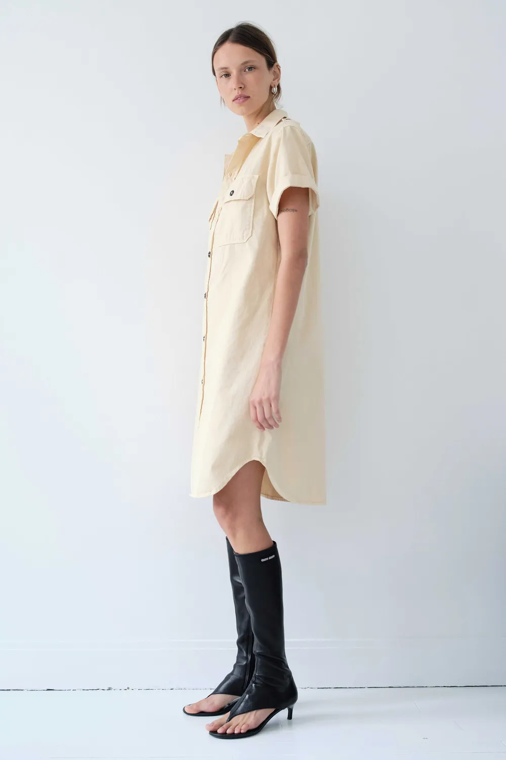 Acquaverde Deck Vestito Camicia Corn