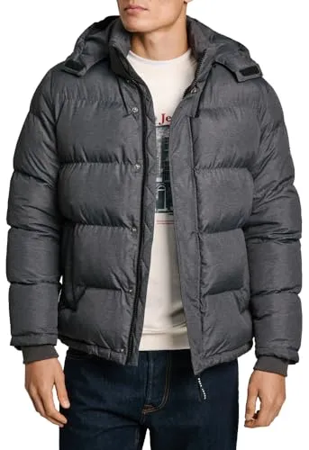 Pepe Jeans Tobias Giacca Uomo Imbottita con Cappuccio
