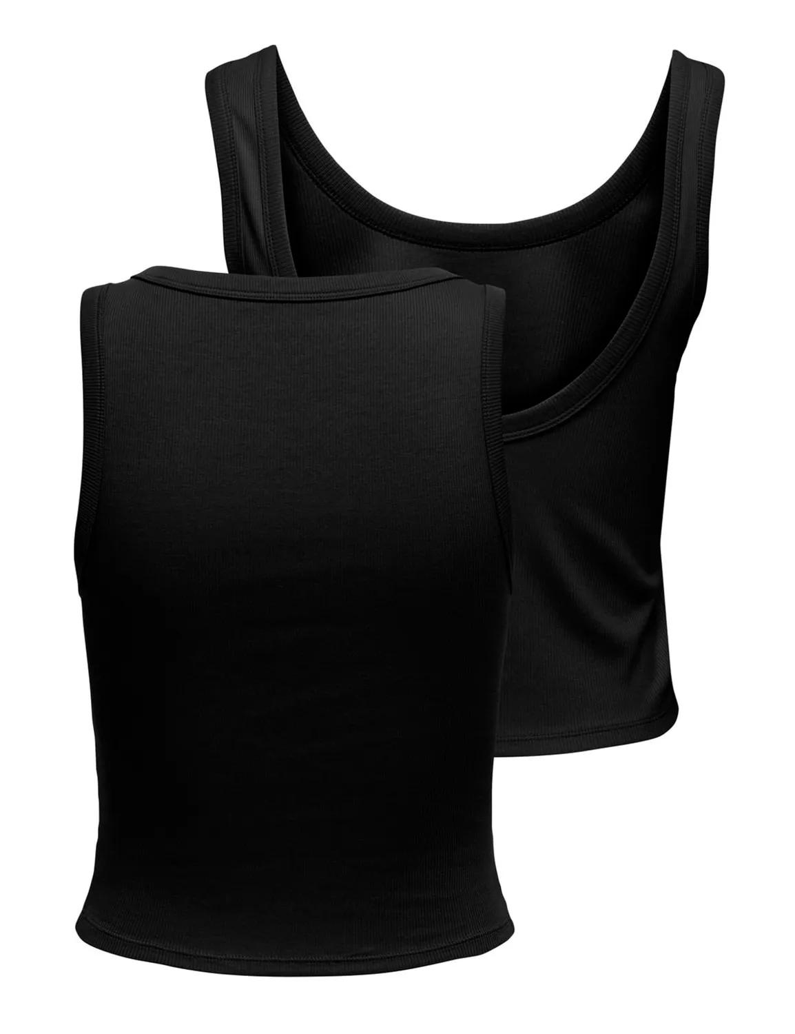 ONLY Onleasy canottiera donna nero 2 pezzi