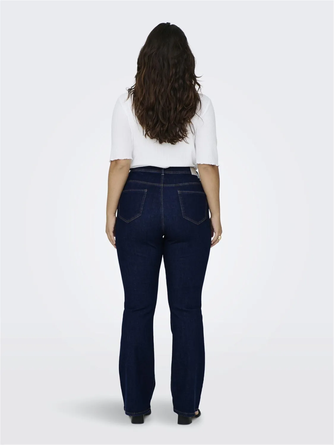 ONLY Carsally HW Flared Bj370 jeans donna 50W/32L vita alta