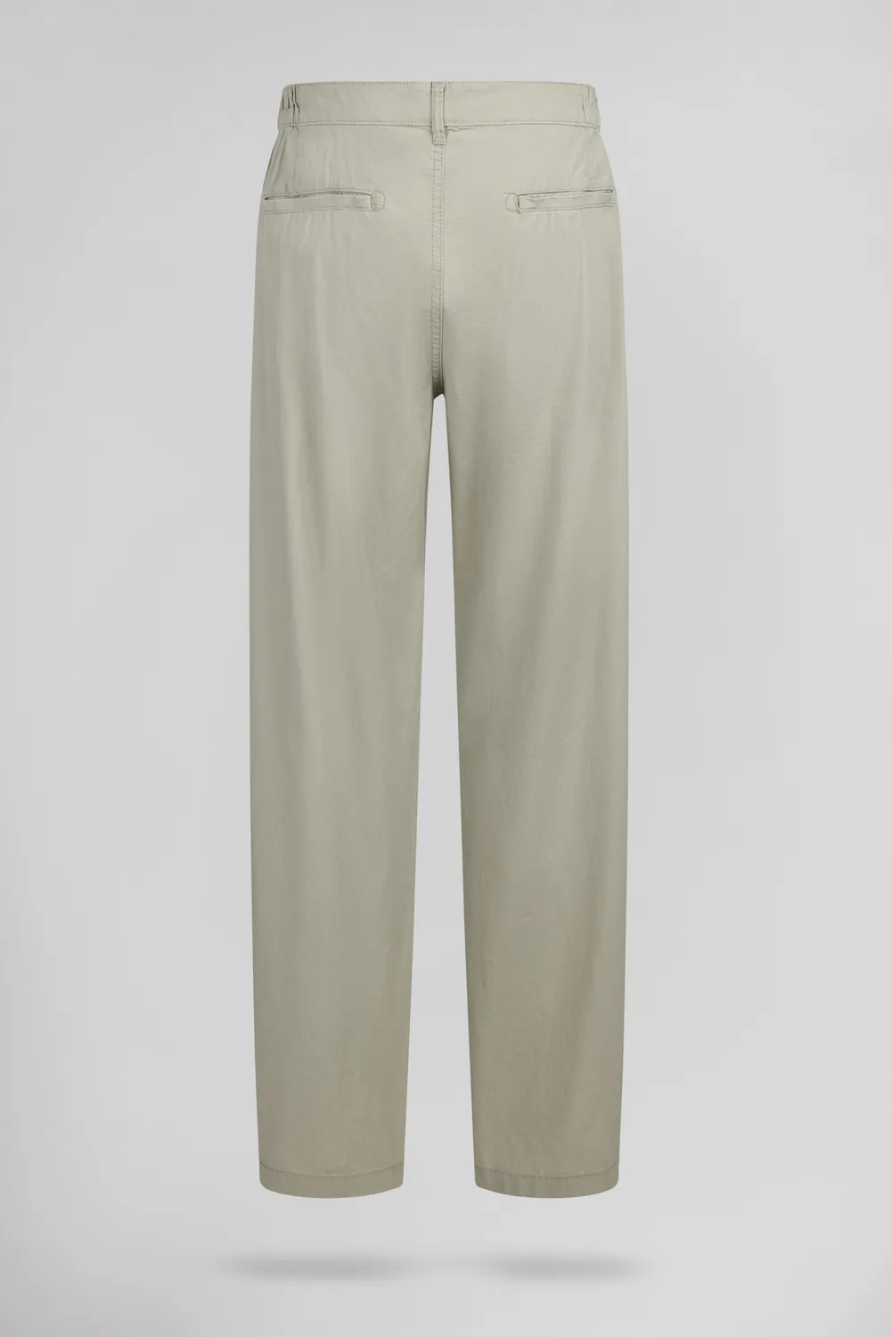 Teddy Smith P-Linen Chino pantaloni kaki lino cotone