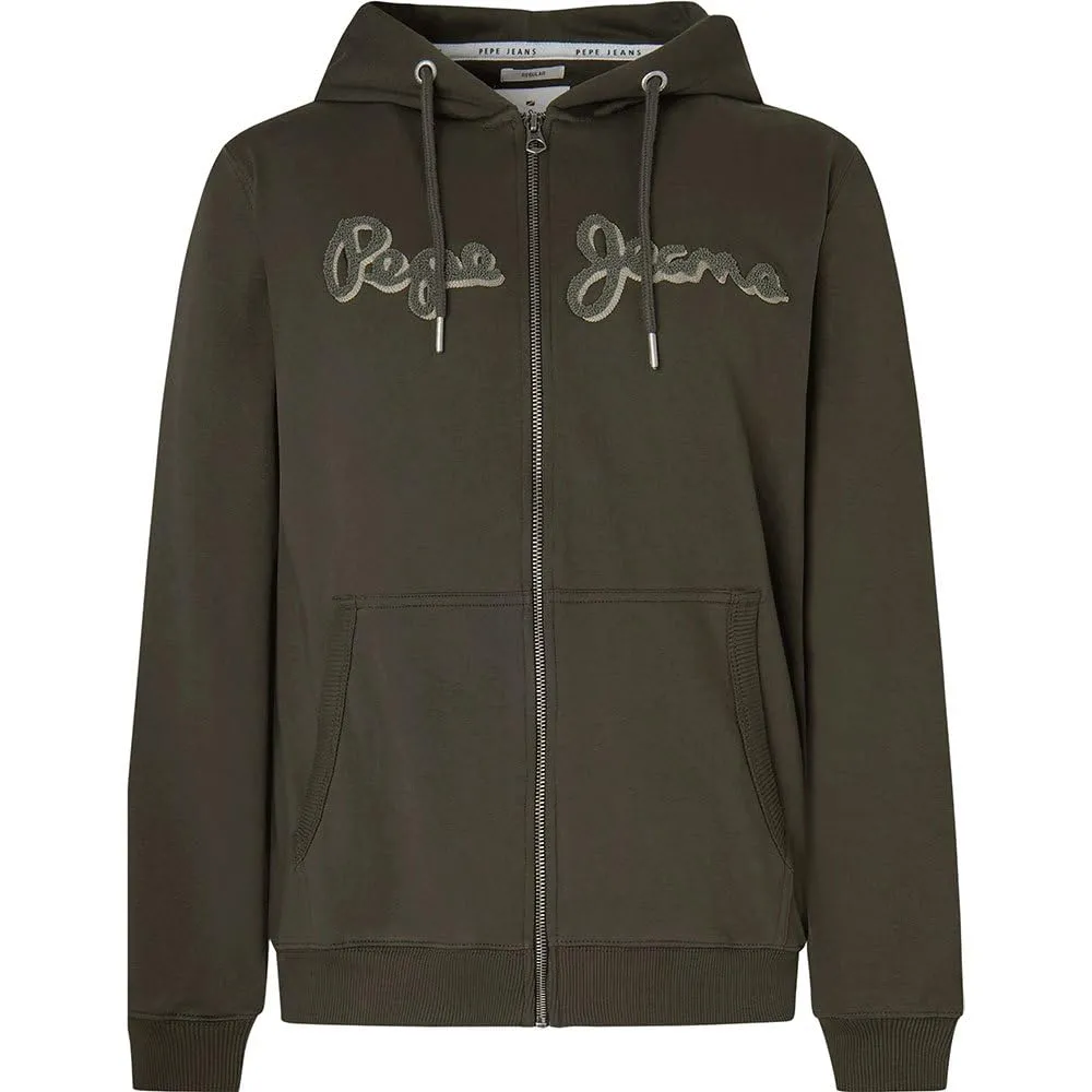 Pepe Jeans Ryan Zip Felpa Uomo L con Cappuccio