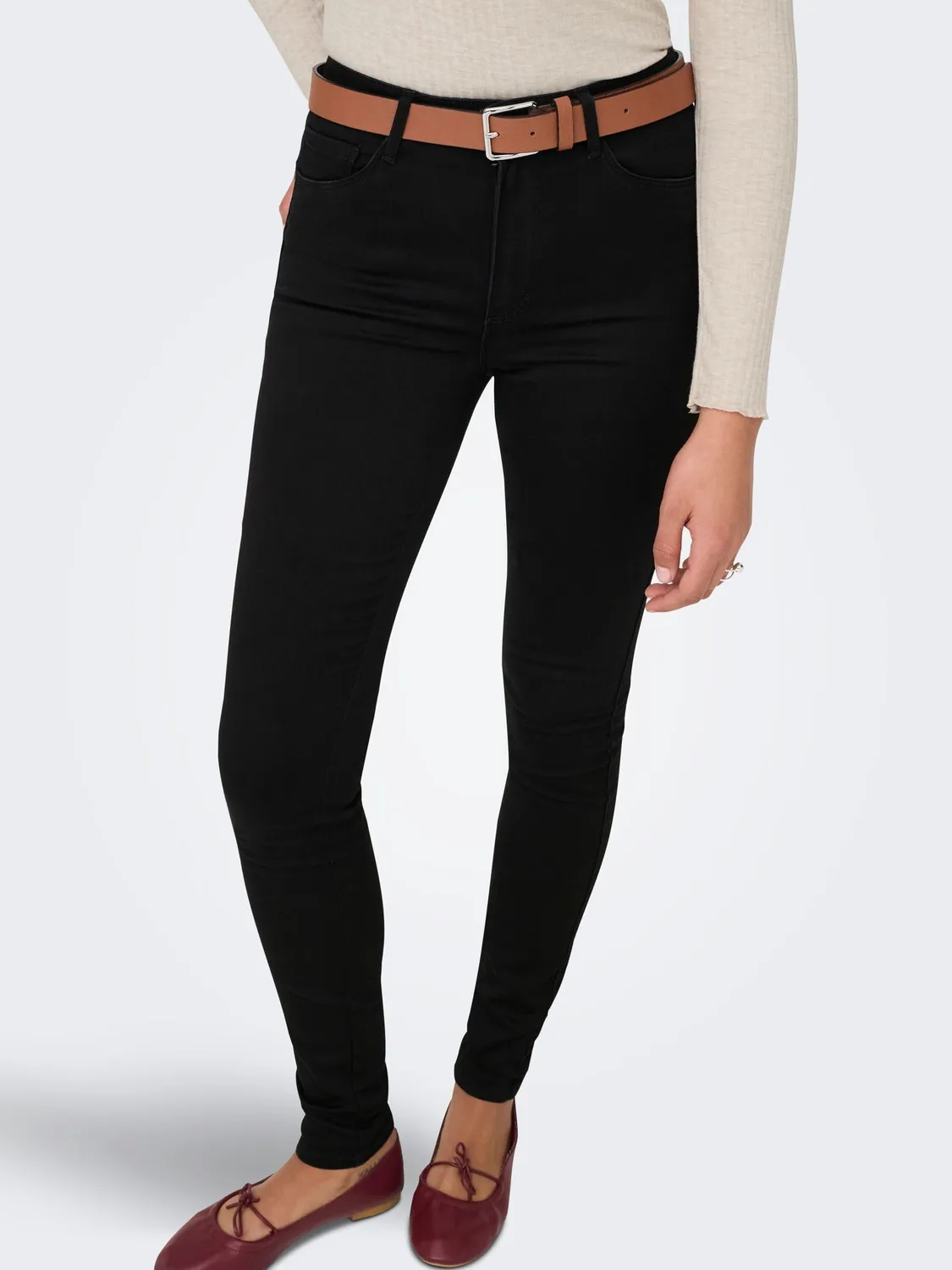 Only Onlroyal High SK 600 Noos jeans donna M/32L vita alta