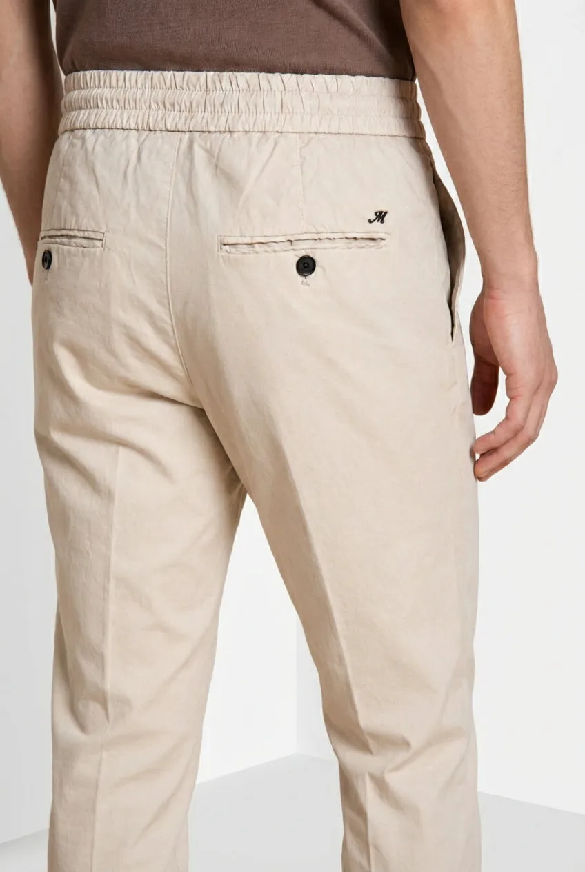 Mason's New York Sack Chino Jogger Uomo Beige Chiaro Regular
