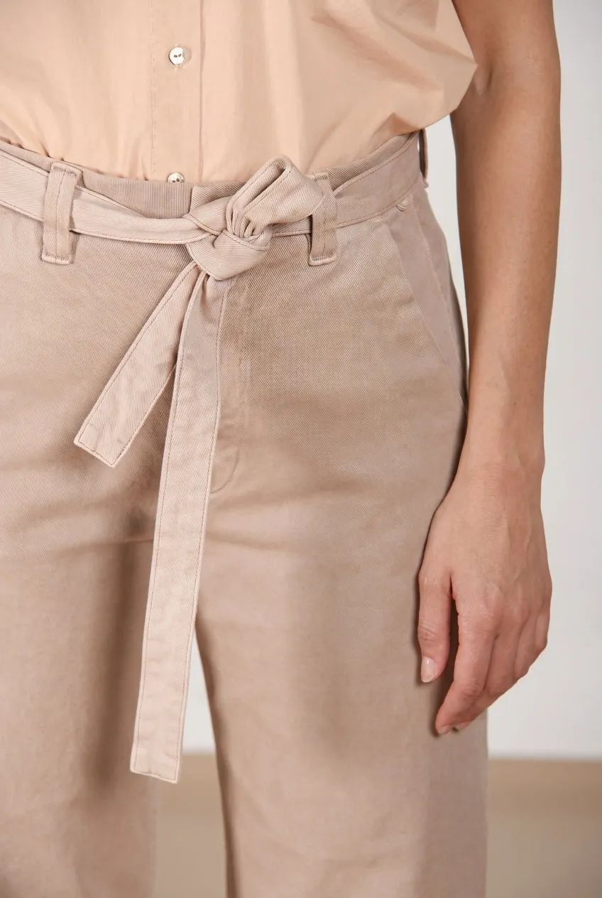 Mason's Vivienne City Chino Donna Beige Balloon Cotone