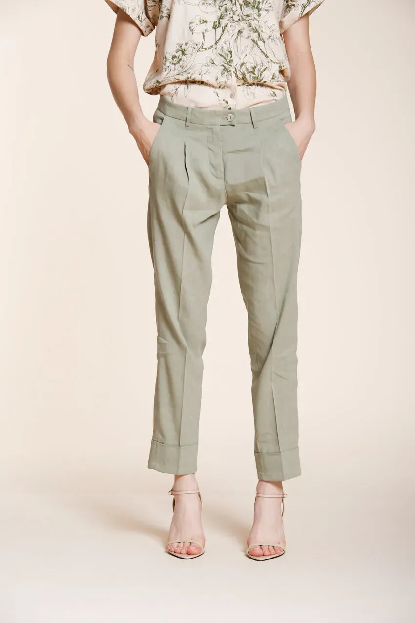 Mason’s New York Carrot Sartoriale chino donna verde