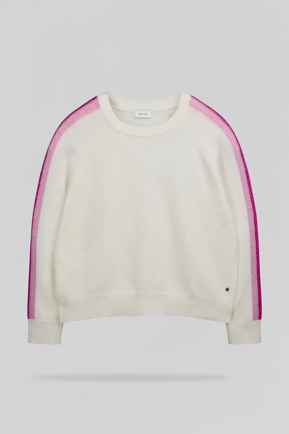 Teddy Smith P-Nana Middle White pull bianco donna