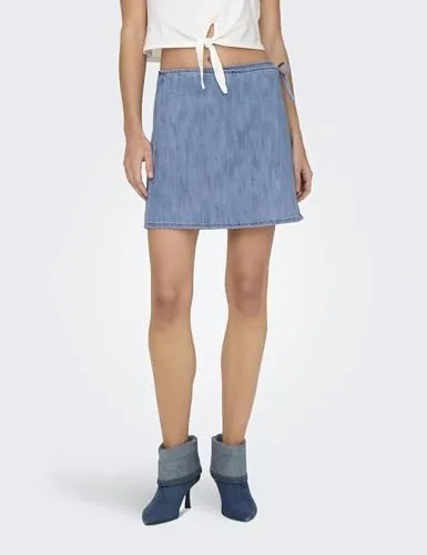 ONLY Onlnoelle gonna jeans wrap donna S