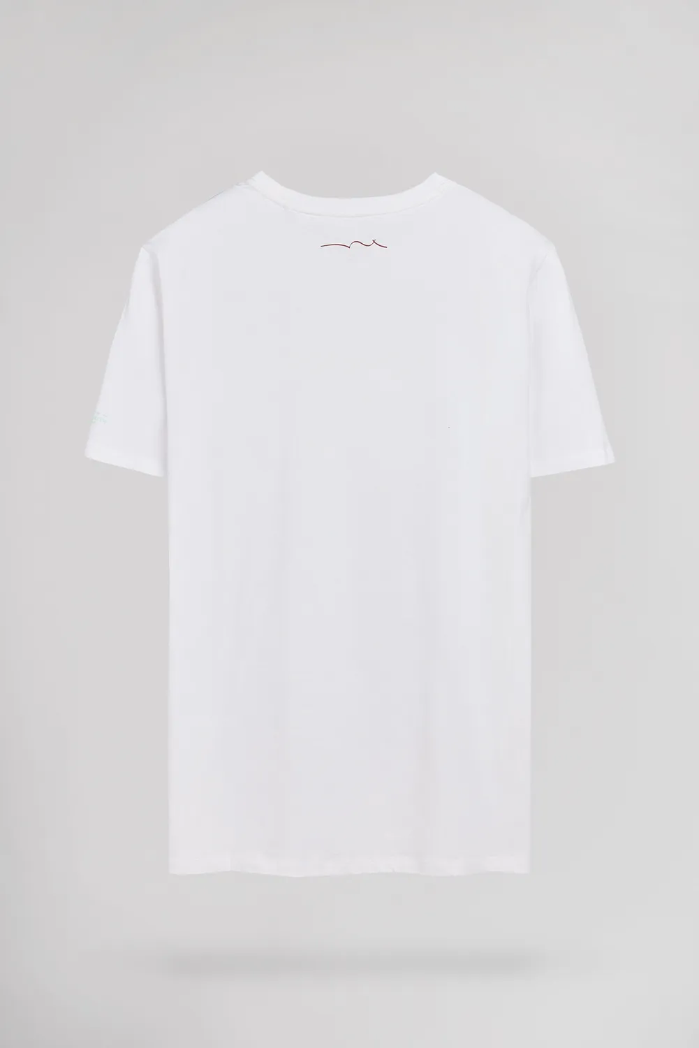 Teddy Smith T-Ezio 2 T-Shirt Uomo Bianco Floreale