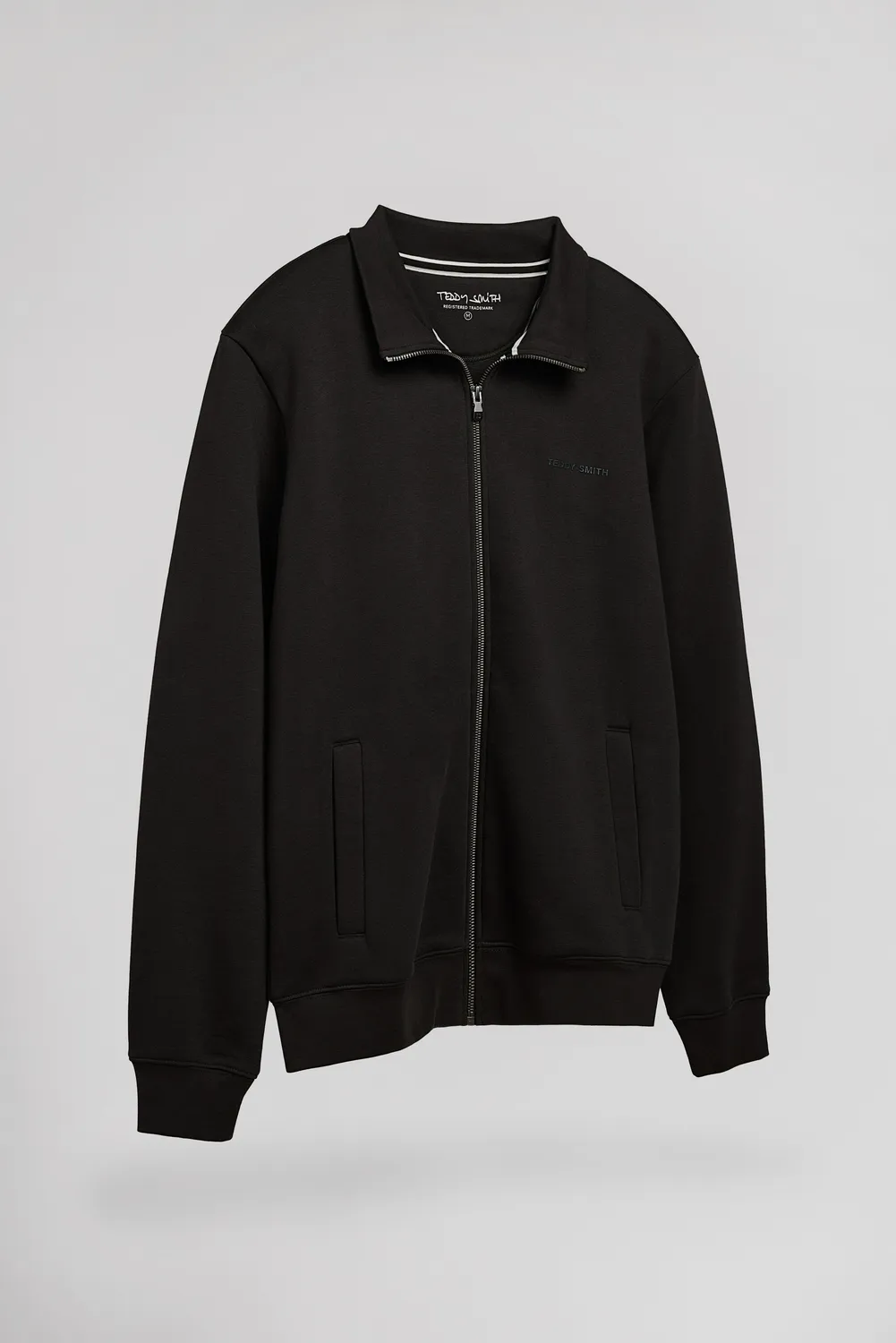 Teddy Smith G-Narkus Zip Gilet Felpa Nero Uomo