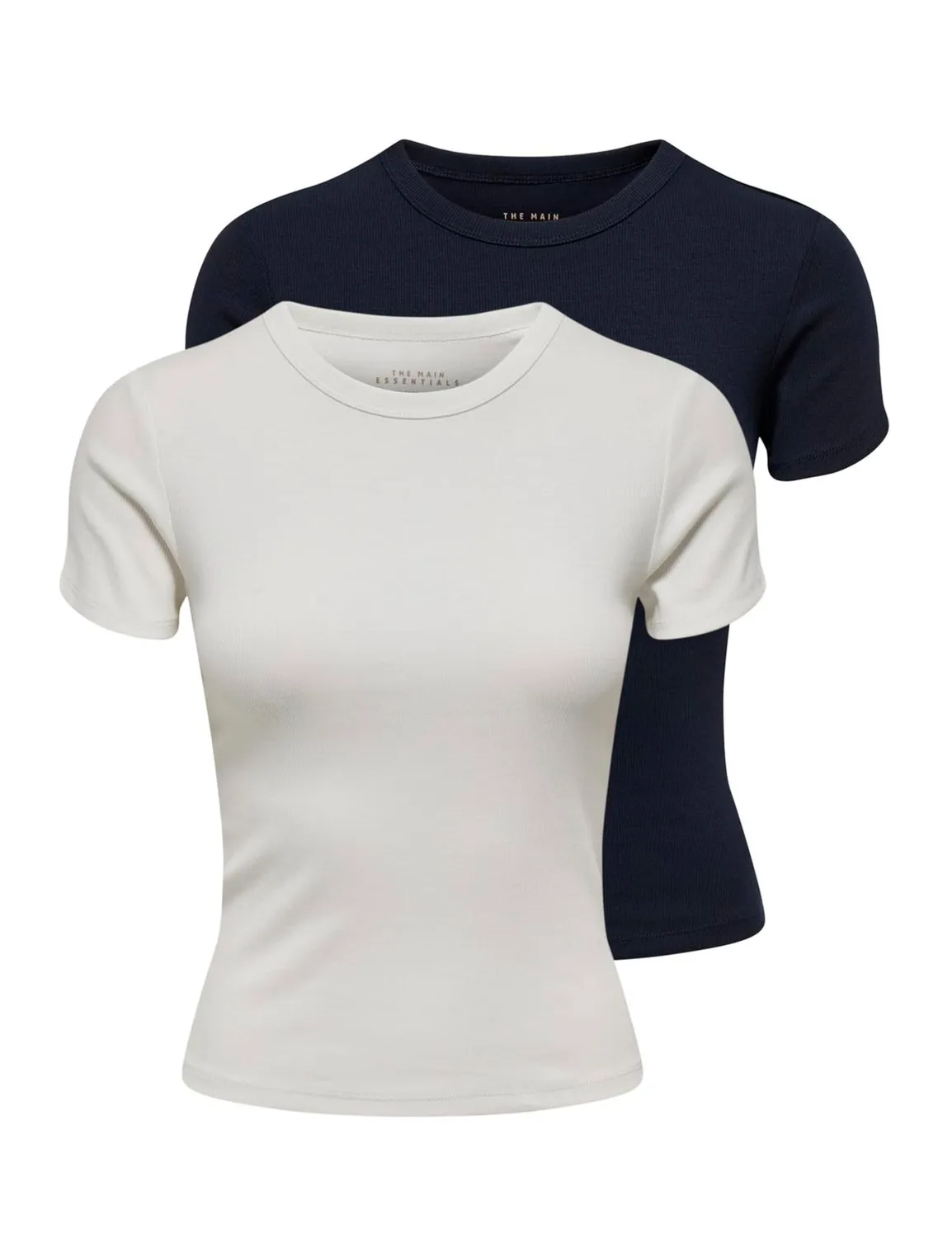 Only Onleasy Top t-shirt donna 2 pack corallo