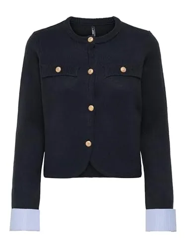 ONLY Onlaustin giacca maglia scollo rotondo pacco da 1