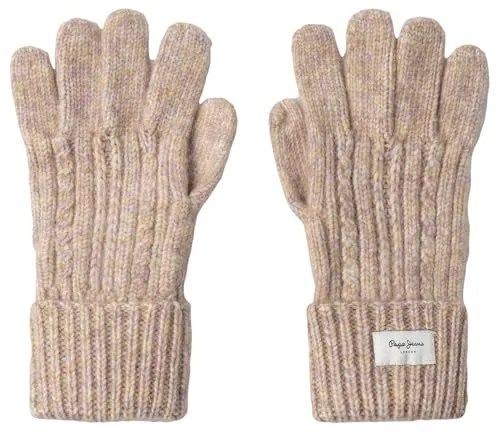 Pepe Jeans Francis Guanti Donna Rosa Chiaro Spina