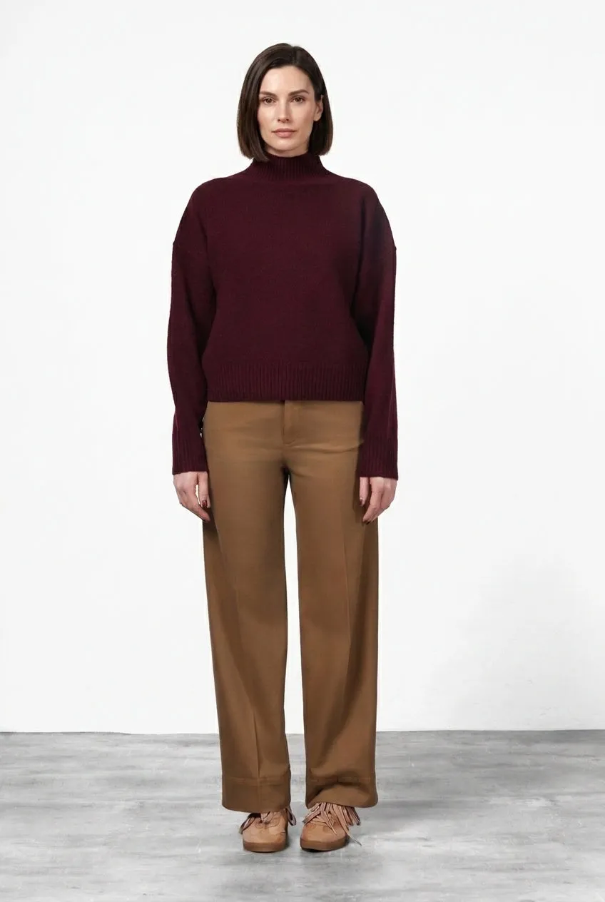 Mason's New York Studio chino donna tabacco straight