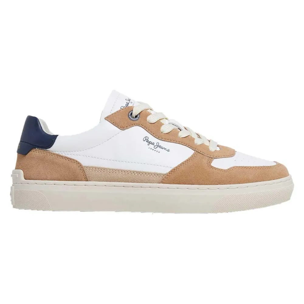 Pepe Jeans Camden Nature sneakers pelle bianco 43 EU