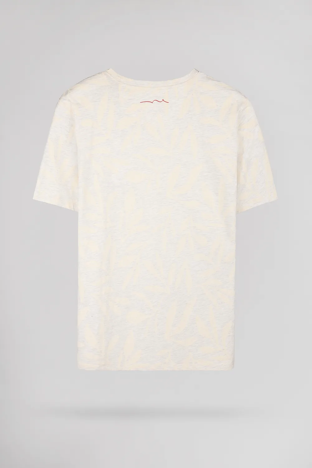 Teddy Smith T-Areski MC Blanc Ivoire t-shirt floreale bianca