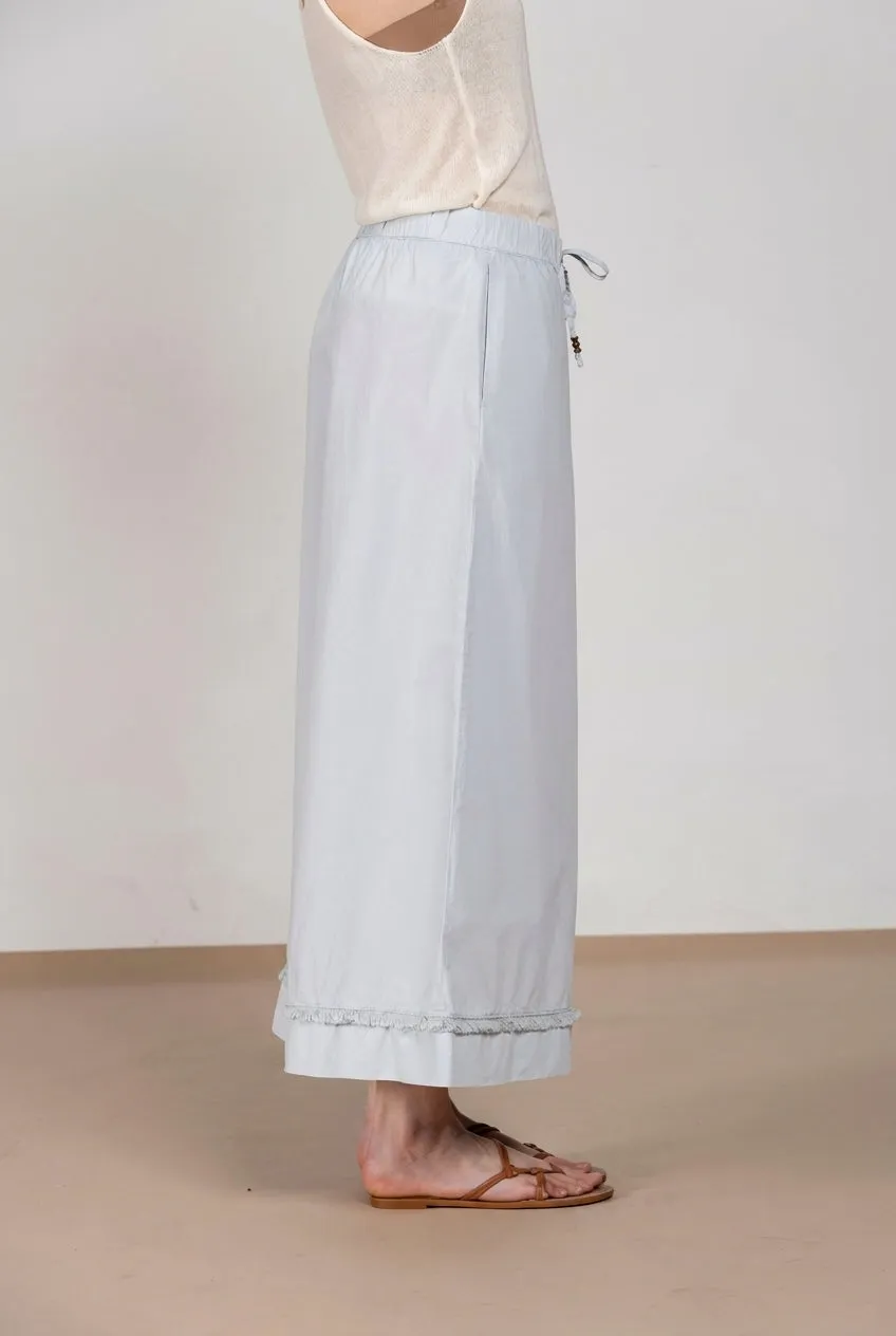 Mason's Portofino Cropped chino jogger celeste donna