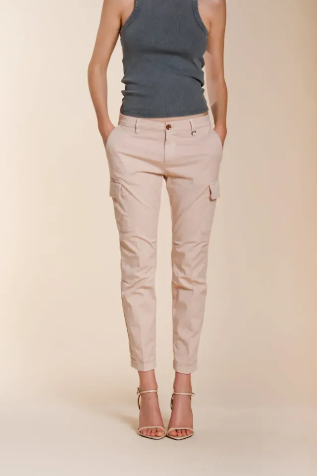 Mason's Chile City cargo donna rosa slim stretch