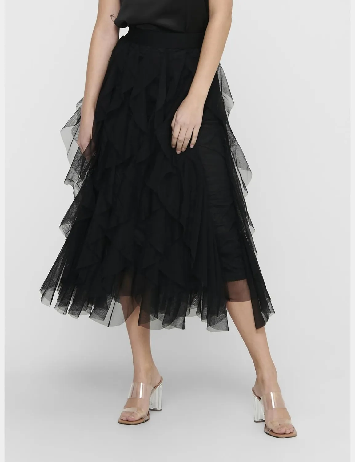Only Onlsky Skirt gonna donna misto viscosa