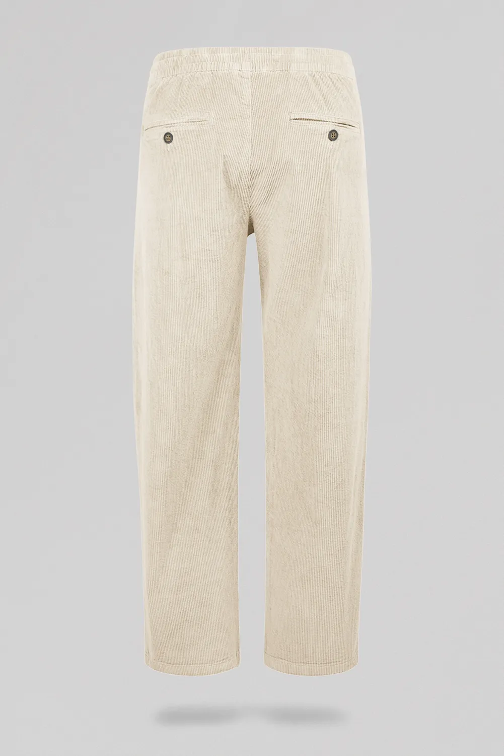 Teddy Smith Pywan 20 Velours pantalone velluto crema relaxed