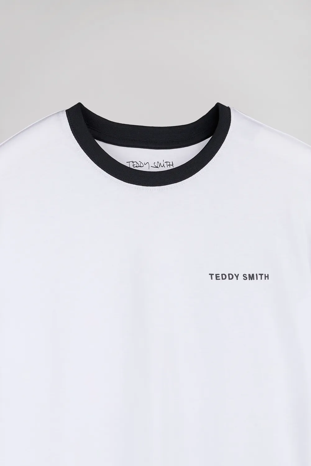 Teddy Smith The Tee 2 R t-shirt uomo bianca cotone