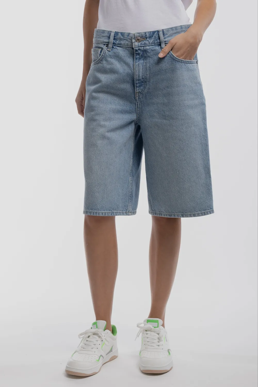 Teddy Smith S-Tomboy shorts donna Indigo Chiaro