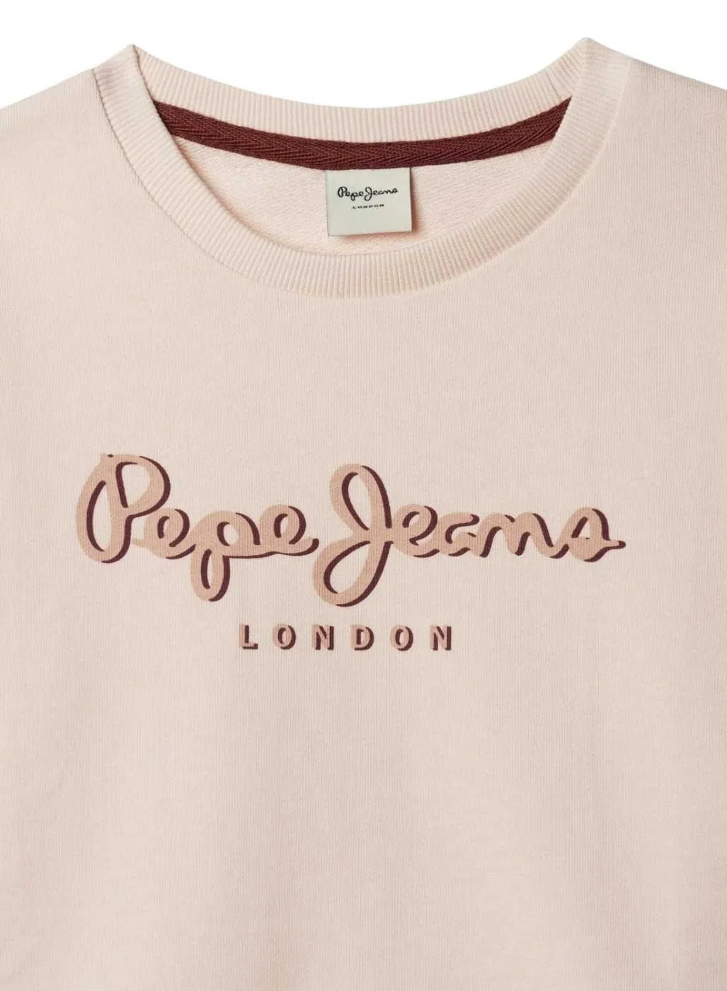 Pepe Jeans Gab felpa girocollo logo stampato pacco da 1