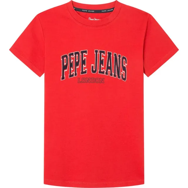 Pepe Jeans Bain t-shirt uomo rossa cotone