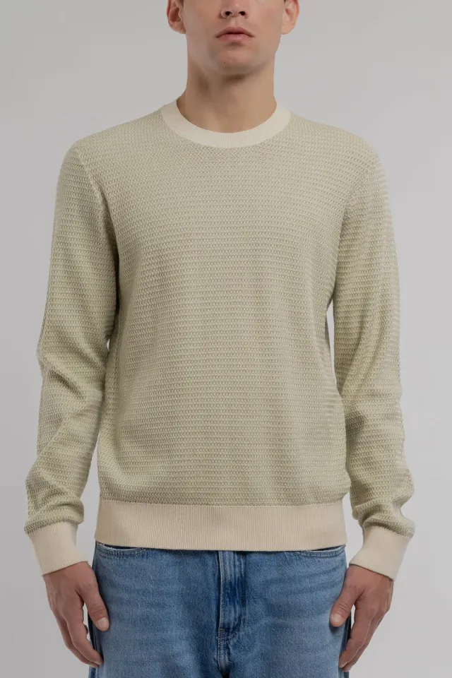 Teddy Smith Milan P-Milan 2 maglione verde salvia 100% cotone