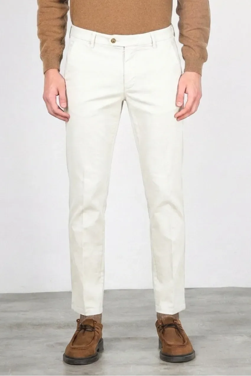 Mason's Torino Flex chino uomo raso stucco slim