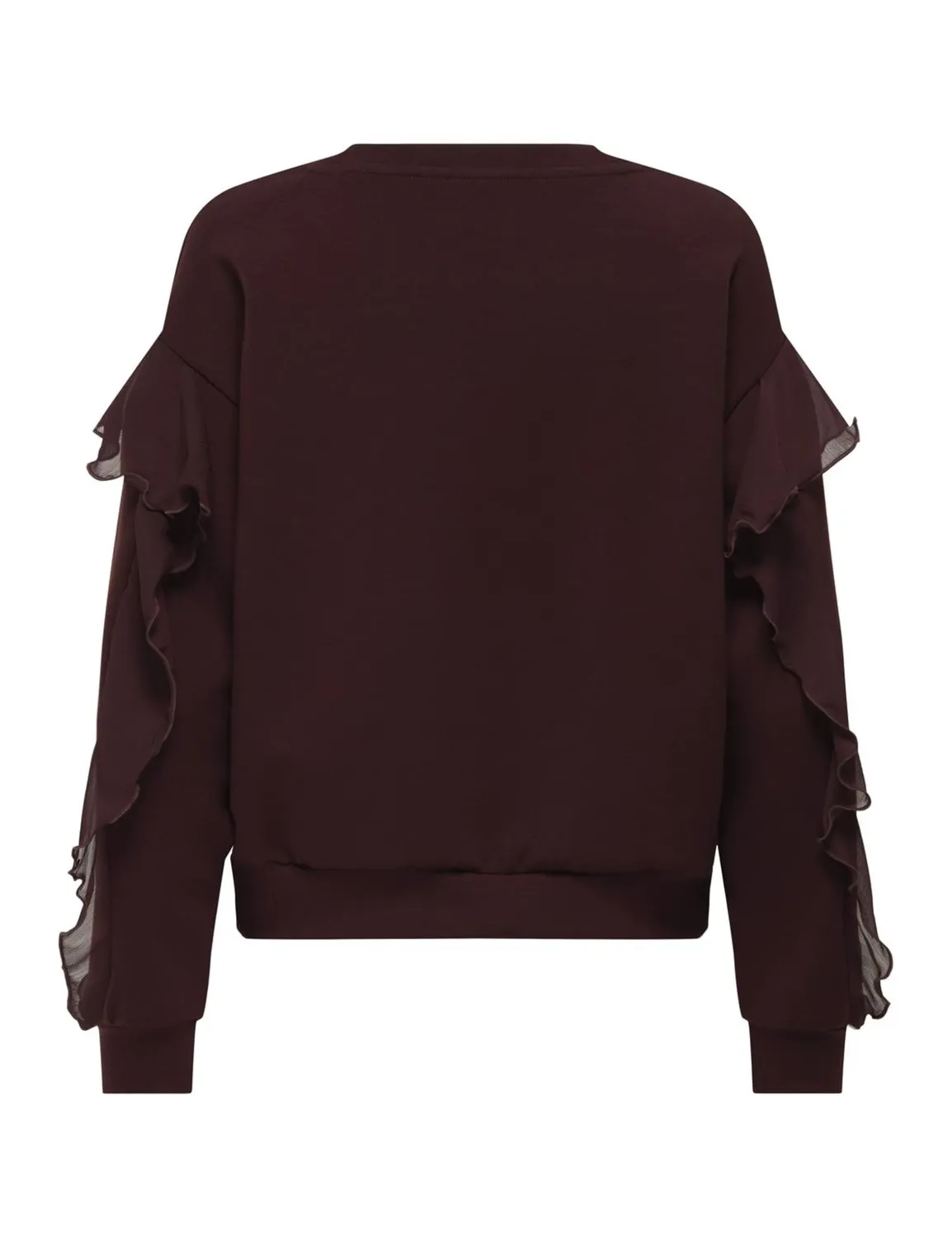 ONLY Onlscarlet L/S Flounce felpa volant taglia M