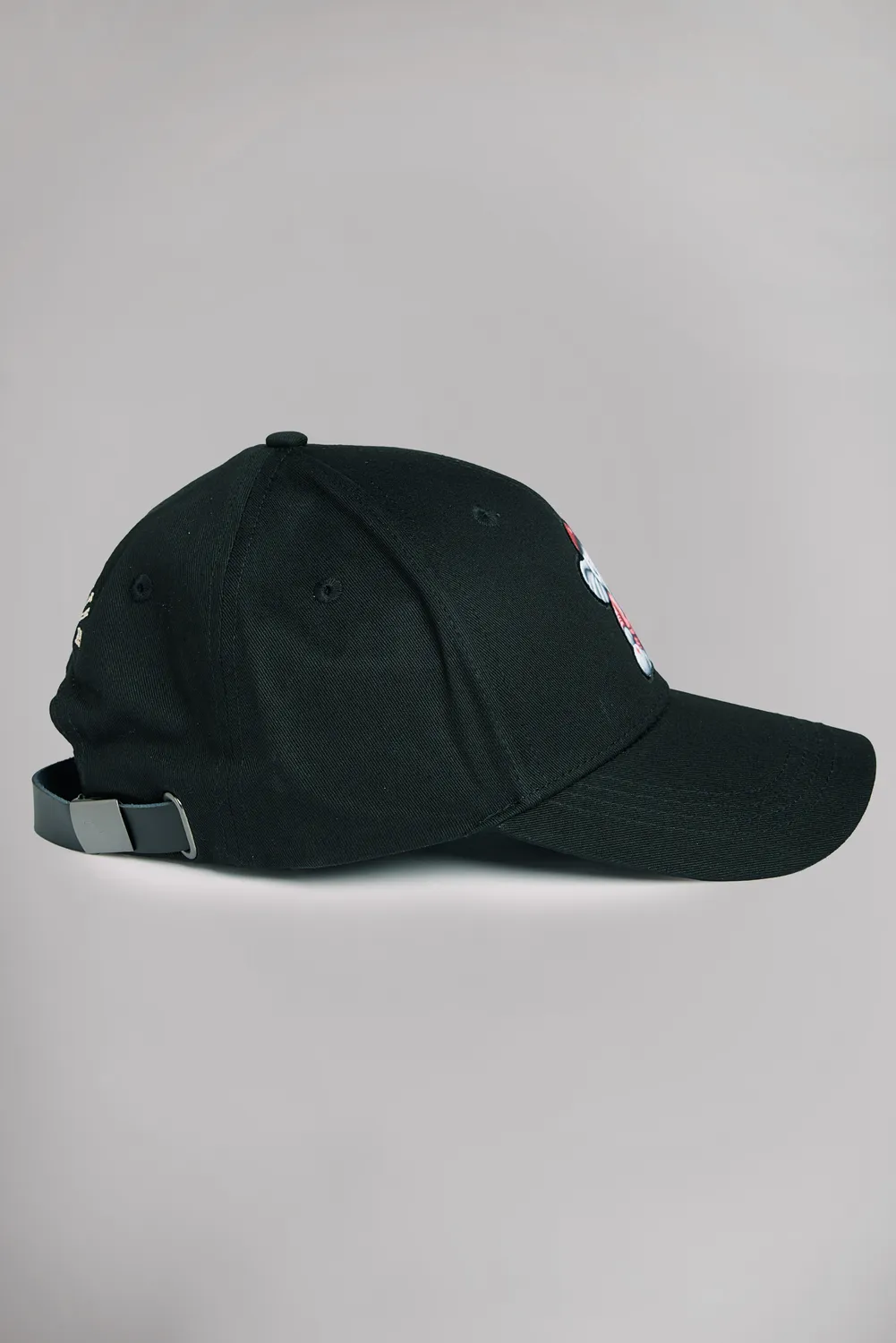 Teddy Smith C-Mascotte Noir Cappellino Uomo Cotone Nero