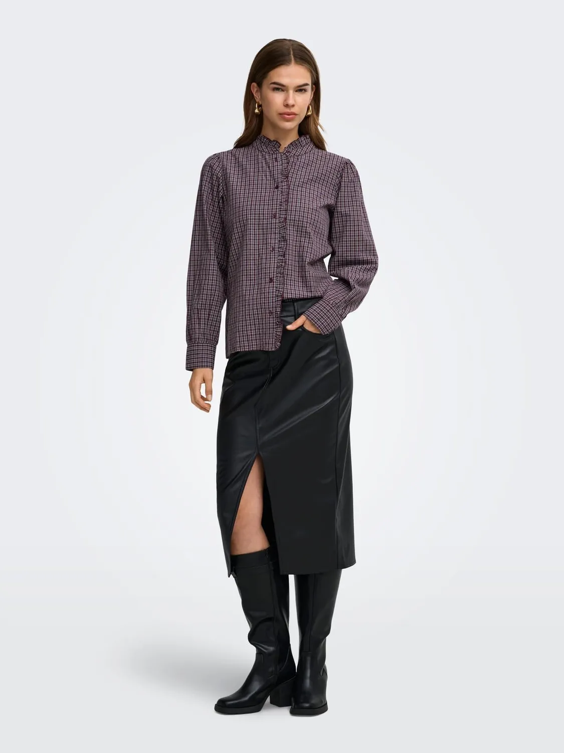 ONLY Onfenna camicia donna taglia M classica